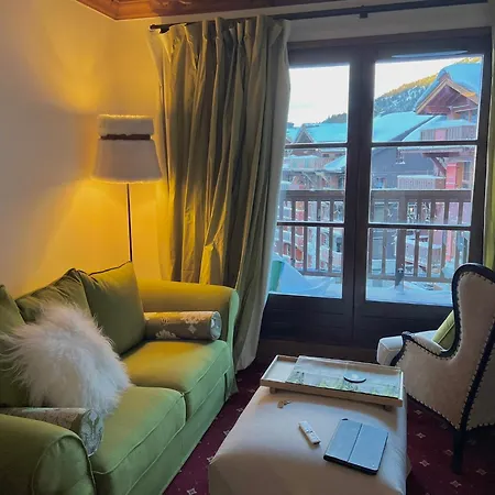 Arc 1950 Ovis D'or, View Mont Blanc Daire